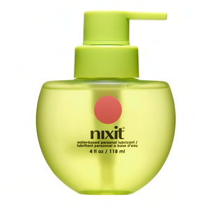 nixit water-based personal lubricant bottle.